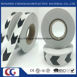 Black and White Hazard Reflective Warning Tapes