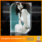 Plastic Display Double Sided Acrylic Photo/Picture Frame with Magnets