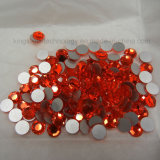 Ss6 (2.0mm) High Quality Crystal Flatback Rhinestones - 2028 Orange Red (Hyacinth 236) No Hotfix