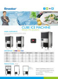 Popular Commercial Dice Ice Making Machine with Ce Approved