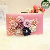 Hot Fashion Flower Purse Clutchs Bag Ladies Party Bag Eb762