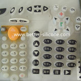 Plastic Rubber Silicone Keypad with Epoxy Resin Coating Keypad