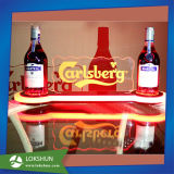 Acrylic Beer Bottle Glorifier Display with LED