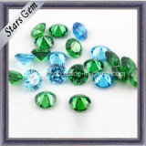 High Quality Cutting Stars Cut Colorful Cubic Zirconia