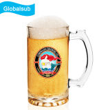 Traditional Elegant Glass Beer Mugs for Sublimation