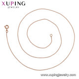 44684 Fashion Charm Simple Rose Gold-Plated Imitation Alloy Copper Jewelry Chain Necklace