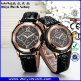 Customize Service Quartz Watch Fashion Couples Wrist Watches (Wy-072GC)