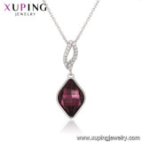 43732 Xuping Wholesale Crystals From Swarovski Artificial Ruby Necklace Jewelry