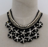 Ladies Fashion Charm Costume Jewelry Chunky Collar Necklace (JE0078)