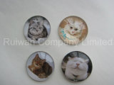 Customized Crystal Glass Refrigerator Magnet for Souvenir