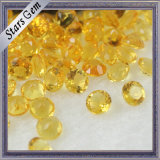 Yellow Round Shape Precious Stones