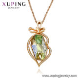 43146 Xuping Charming Gemstone Designs Crystals From Swarovski Necklace Jewelry