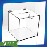 Clear Acrylic Storage Box with Lock