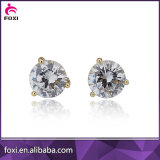 Small Simple Designs AAA Cubic Zirconia Daily Wear Stud Earring