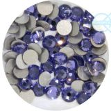 High Quality 2.0mm Tanzanite Rhinestone Flat Back Crystal Dark Lilac