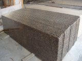 Baltic Brown Granite Kitchen Countertops with Full Bullnose Edge