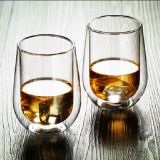 Hand-Made Double Wall Whisky Glass Cup Crystal Cup Wine Glass