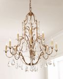 Hotel Luxury Iron Chandelier Pendant Lighting (GD1070-8+4)