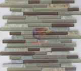 Cultural Stone with Strip Crystal Mosaic (CFS633)