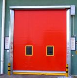 Zipper Self Recover PVC High Speed Rapid Rolling Shutter Cold Room Door