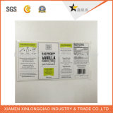 Barcode Transparent Printed Decal Vinyl Paper Self-Adhesive Label Printing Sticker