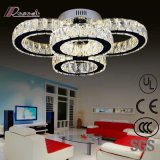 European Hotel Decorative LED Round Crystal Ceiling Lamp