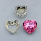 China Factory Fashion Crystal Heart Fancy Stone with Claw for Jewelry