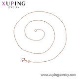 43336 Xuping Fashion Rose Gold Color Necklace