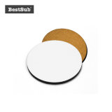 Bestsub Sublimation Round Cork Coaster (SB68-23)