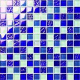 Crystal Mosaic Glass Mosaic Swimming Pool Toilet Floor Using