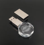 Free 3D Inside Logo Custom Photography Glass Crystal USB 2.0 Flash Drive Memory