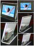 Table-Putting LED Acrylic Photos Frame Crystal Picture Frame (CST03-B)