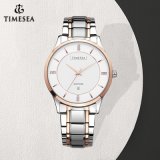 High Quality Shiny Case Date Time Men Women Watch Quartz with White Face 72843