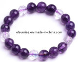 Fashion Semi Precious Stone Crystal Beaded Jewellery Bracelet (ESB01293)