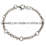 Simple O Chain Link Bracelet