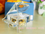 Cute Crystal Piano Music Box