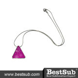 Bestsub Sublimation Necklace with Triangle Pendant (XL05)