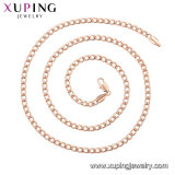 44685 Fashion Elegant Sample Rose Gold Color Jewelry Pendant Necklace with Words-Engraved