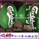 Advertising Aluminum Frame Round Vacuum Formed Beer Light Box Sign