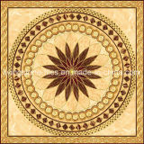 Golden Puzzle Porcelain Floor Tiles Using in Hotel