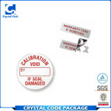 Waterproof High Quality Void Aheasive Label Sticker