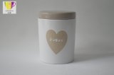 Seal Ceramic Sugar Mug with Lid