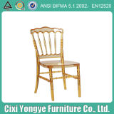 Clear Gold Napoleon Chair for Weddings