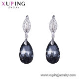 Xuping New 2017 Latest Gold Designs Crystals From Swarovski Round Drop Earrings