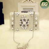 Crystalstone Clutch Bag Hardcase Ladies Wedding Party Purses Handbags Evening Bag Eb801