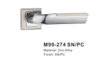 2016 New Style Zinc Alloy Door Handle Lock (M99-274 SN/PC)