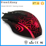 Genuine New Black Wheel Optical USB Wire Gaming Mice