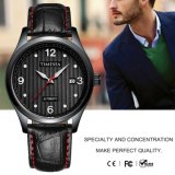 Fashion Men's Automatic Watch with Geunine Leather Strap 72099