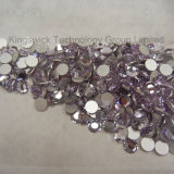 Scrapbooking Embellishment Violet Flat Back Crystal Rhinestone