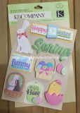 Customize 3D Dimensional Scrapbook Handmade Paper Craft Glitter Stickers